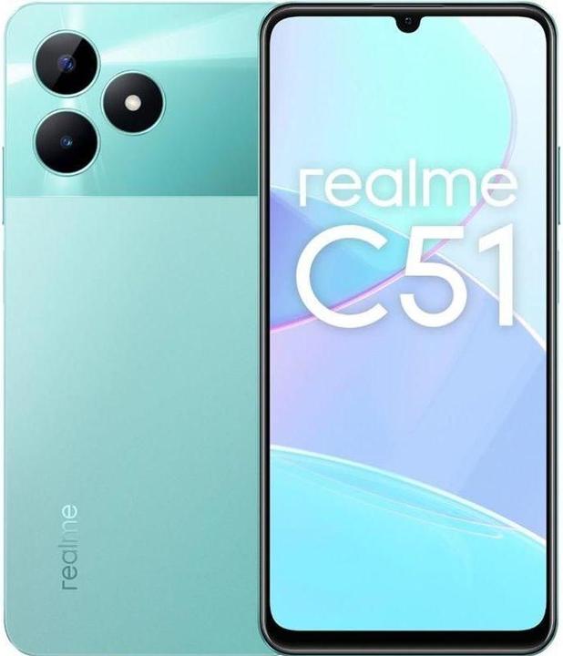 Image du produit realme C51 (128 Go, Vert menthe, 6.74", 50 Mpx, 4G)