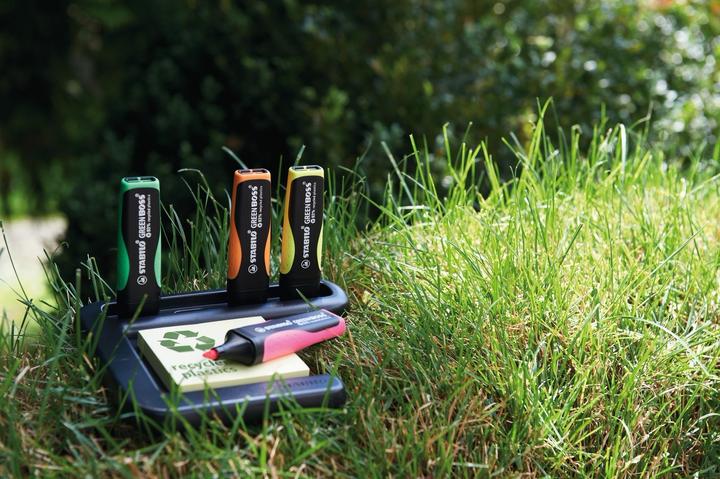 Produktbild STABILO GREEN BOSS Textmarker (Orange, Gelb, Grün, Pink, 5 mm, 4 x)