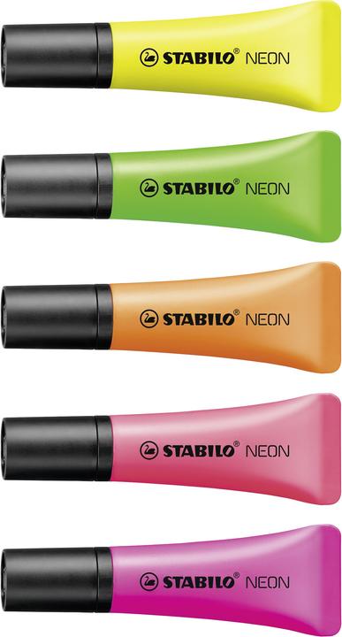 Produktbild STABILO NEON Textmarker (Neon, 5 mm, 5 x)