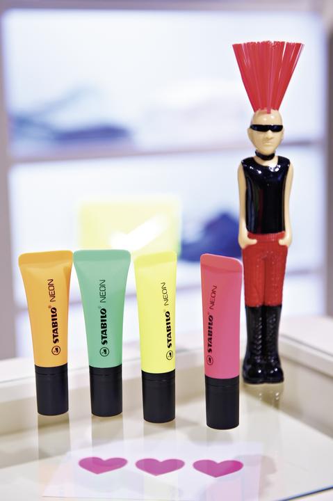 Produktbild STABILO NEON Textmarker (Neon, 5 mm, 5 x)