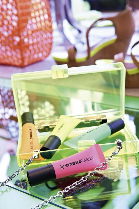 Produktbild STABILO NEON Textmarker (Neon, 5 mm, 5 x)