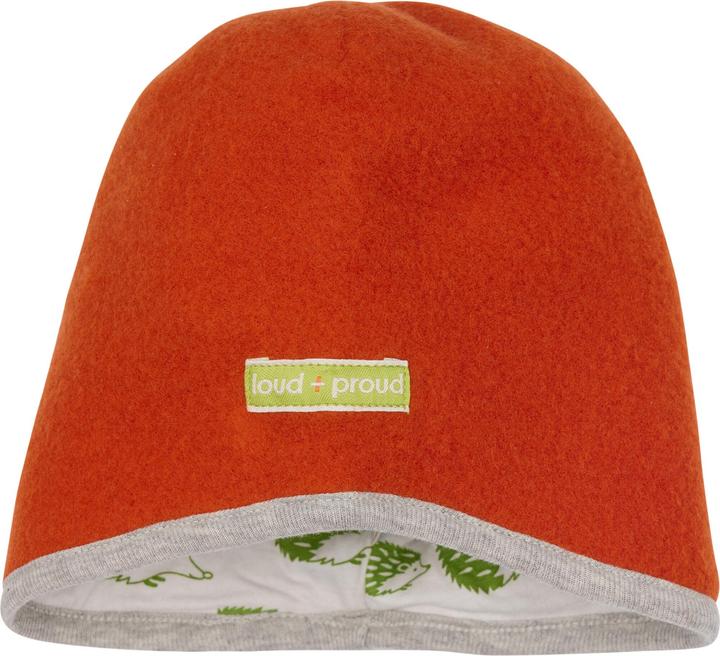 Produktbild loud + proud Mütze Wollfleece Terracotta (86/92)