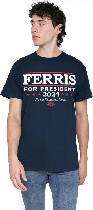 Produktbild Ferris Bueller´s Day Off Ferris Bueller's Day Off Ferris For President TShirt (4XL)