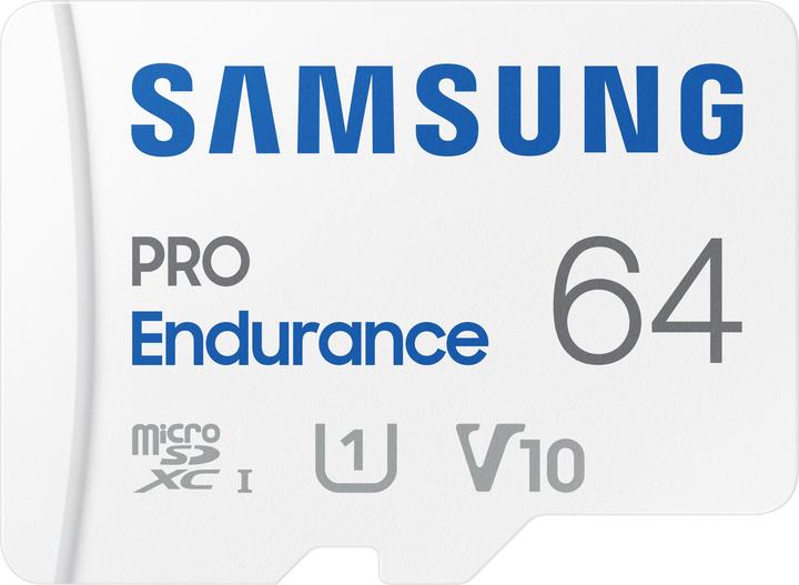 Samsung PRO Endurance (64 GB, microSDXC, U1, UHS-I)