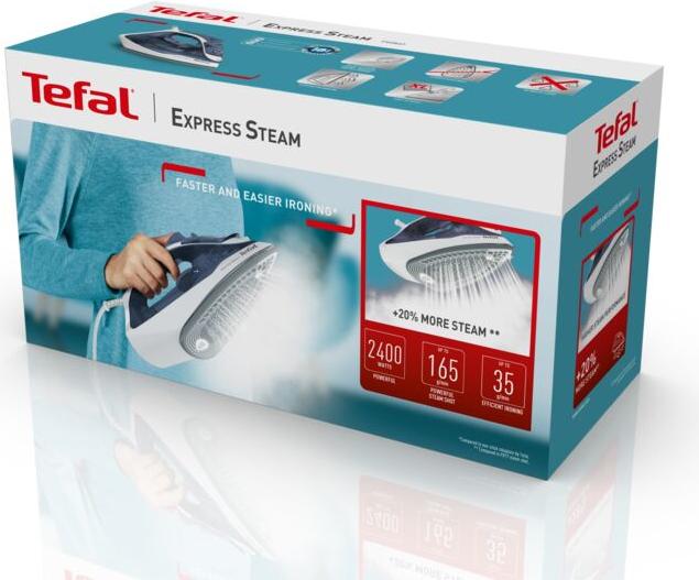Produktbild Tefal Express Steam FV2837E0 (2400 W, 165 g/min)