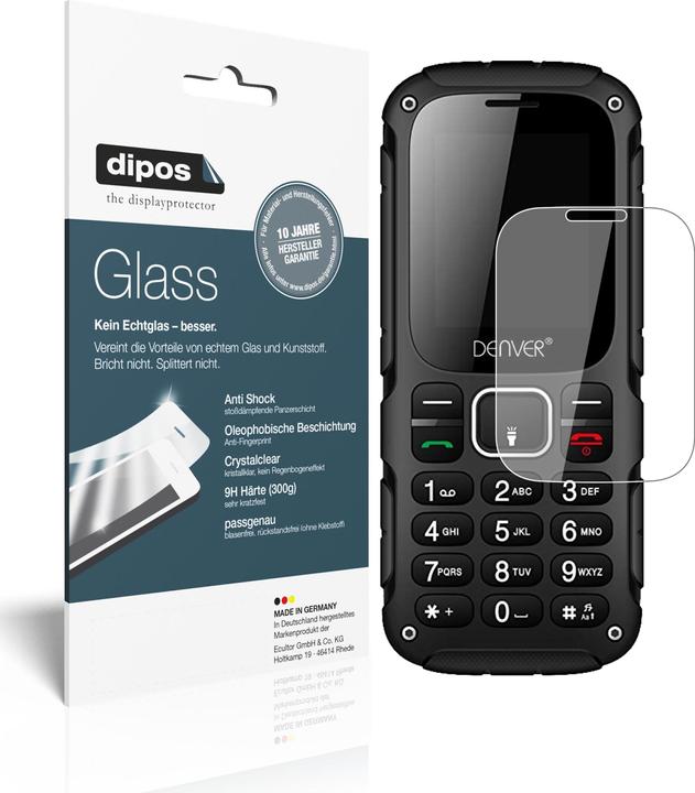 Produktbild Dipos Displayschutz Anti-Shock (1 Stück, Denver WAS-18110M)