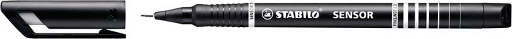 Actual product image STABILO SENSOR F Finliner with spring-loaded sharpener (Multicoloured, 6 x)