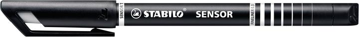 Actual product image STABILO SENSOR F Finliner with spring-loaded sharpener (Multicoloured, 6 x)
