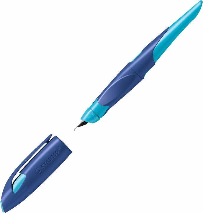 Produktbild STABILO EASYbirdy ergonomischer Schulfüller für Rechtshänder Standard-Feder (Blau, 1 x)