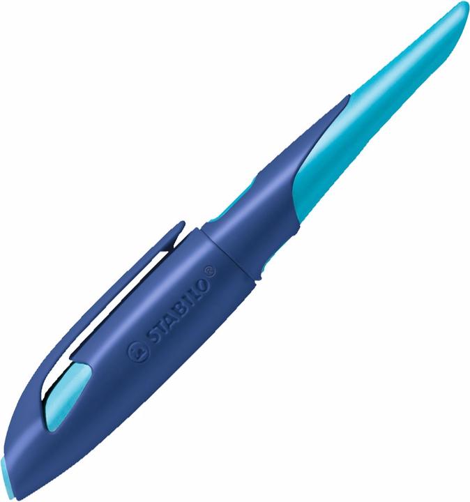 Produktbild STABILO EASYbirdy ergonomischer Schulfüller für Rechtshänder Standard-Feder (Blau, 1 x)