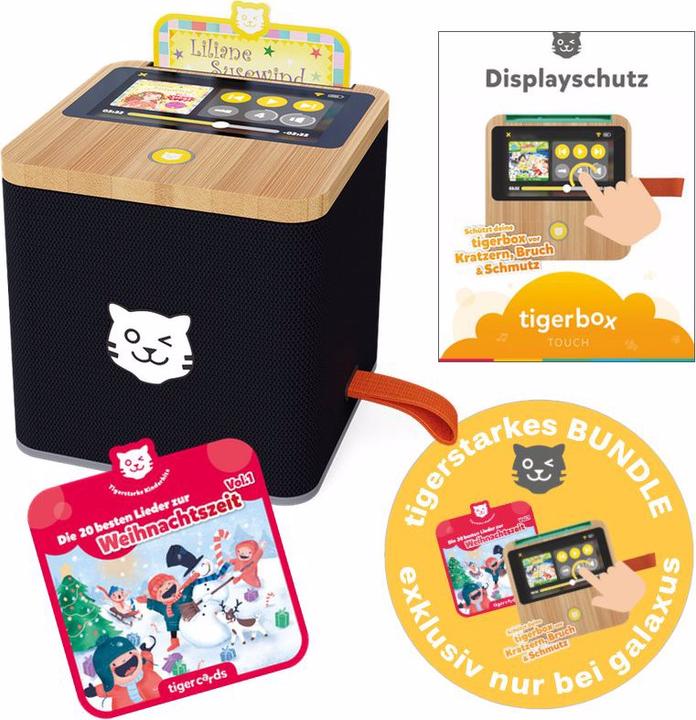 Tigermedia Tigerbox Touch Bundle con protezione dello schermo e tempo di Natale (Tedesco)