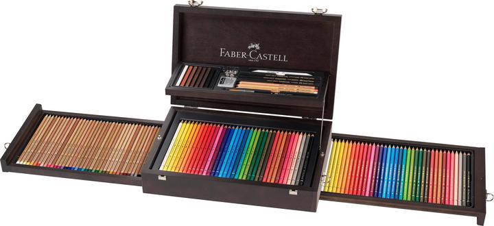 Produktbild Faber-Castell Holzkoffer Art&Graphic Collection (Multicolored, 125 x)