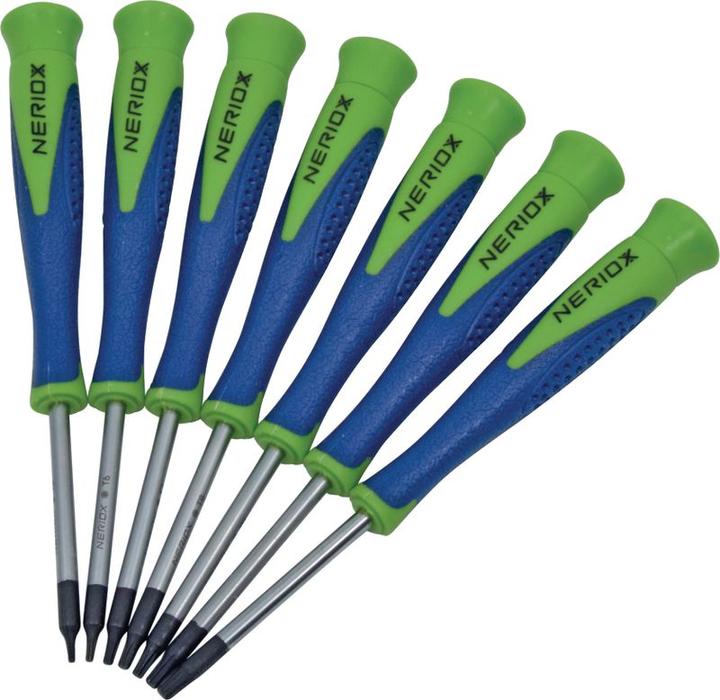 Neriox Elektronik-Schraubenziehersatz T5...T15 (Torx (TX))