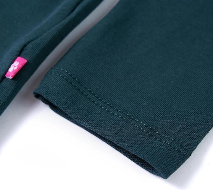 Immagine prodotto VidaXL Camicia da bambino a maniche lunghe verde scuro 92,Materiale: 95 % cotone (92)