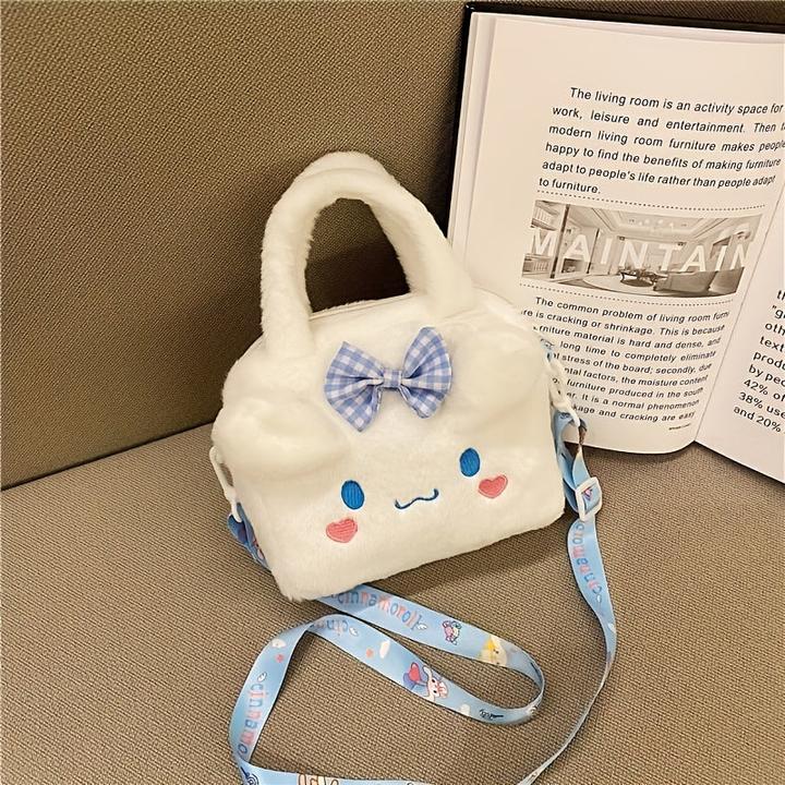 Actual product image Only-Bags.Store Weiche Umhängetasche für Fans - Niedliches Charakterdesign, perfekt für Partys und Geschenke