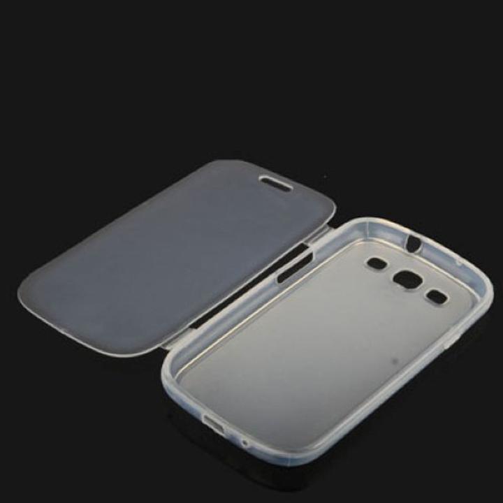 Produktbild König Design Handyhülle Flip Quer für Handy Samsung Galaxy S3 Transparent (Samsung Galaxy S3 Neo, Samsung Galaxy S3)