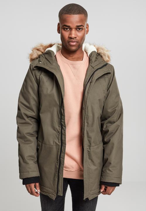 Produktbild Urban Classics Heavy Cotton Imitation Fur Parka (M)