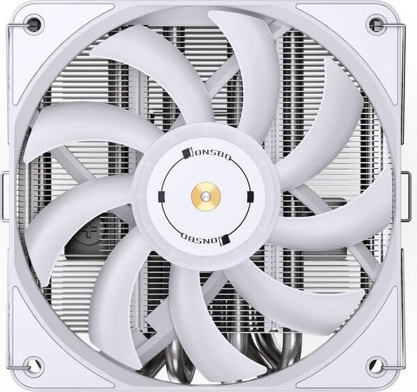 Actual product image Jonsbo HP600 CPU cooler, 120 mm - white, A-RGB (66 mm)