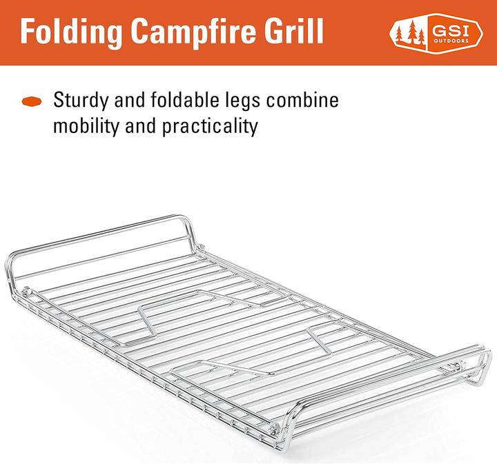Actual product image GSI Folding Campfire Grill (21 cm)