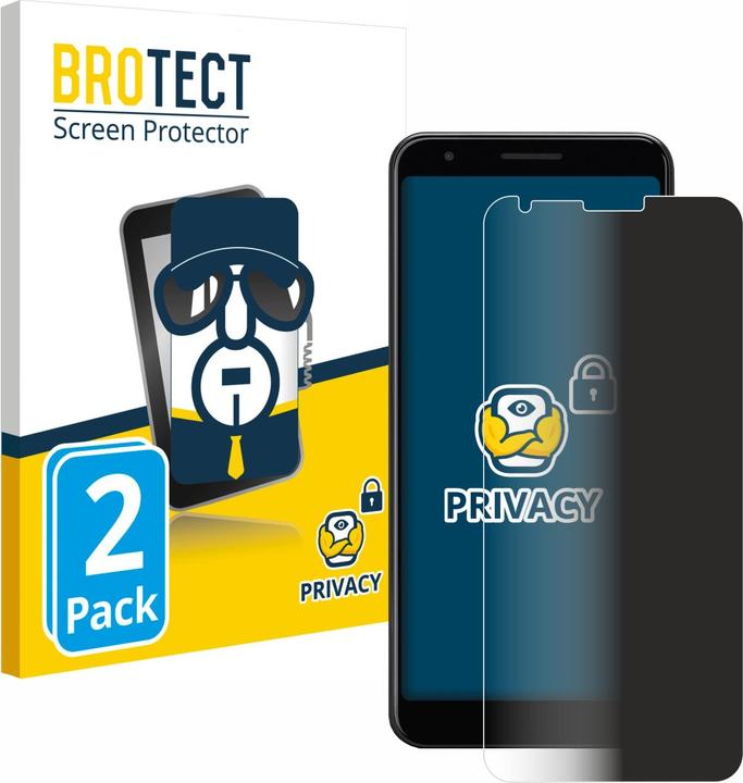 Actual product image BROTECT Privacy Protector (2 Piece, Google Pixel 3a XL)