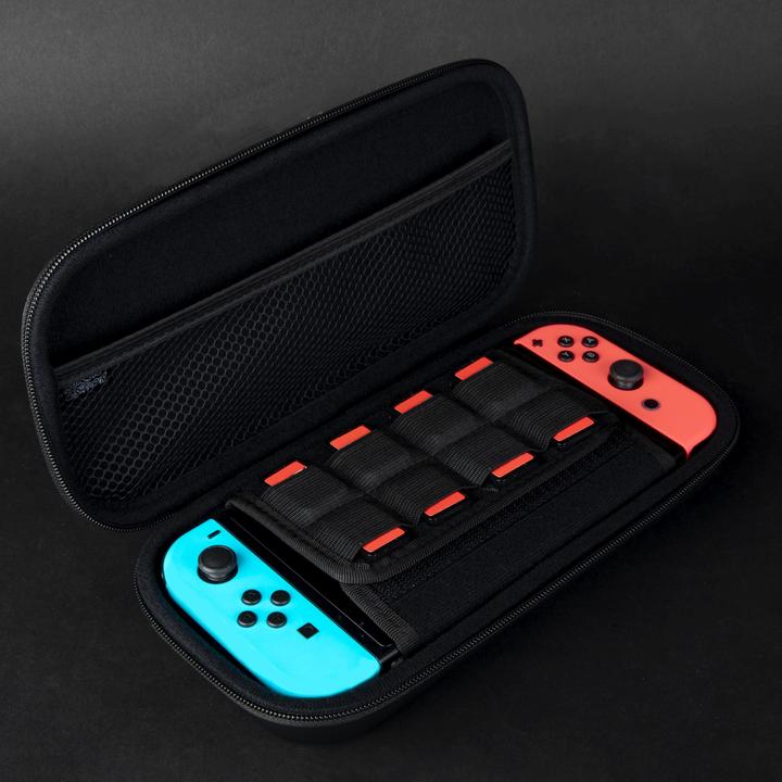 Actual product image Konix Naruto Pro Carry Case Sasuke (Switch Lite, Switch OLED, Switch)