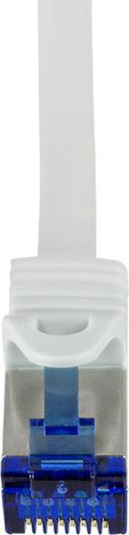 Produktbild LogiLink Patchkabel Ultraflex, Kat.6A, S/FTP, 2,0 m, grau mitCat.7 Rohkabel, extra flexibles & weiches Kabel (S/FTP, CAT6a, 2 m)