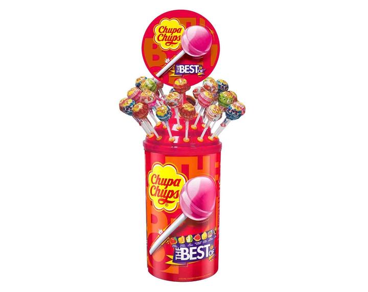 Chupa Chups Lollipop Lutscherdose (100 Stk., 1200 g)
