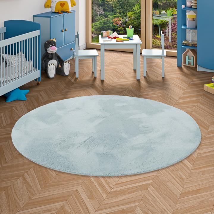 Image du produit Pergamon Kinder Super Soft Fellteppich Pearl Kids Rund (160 x 160 cm)