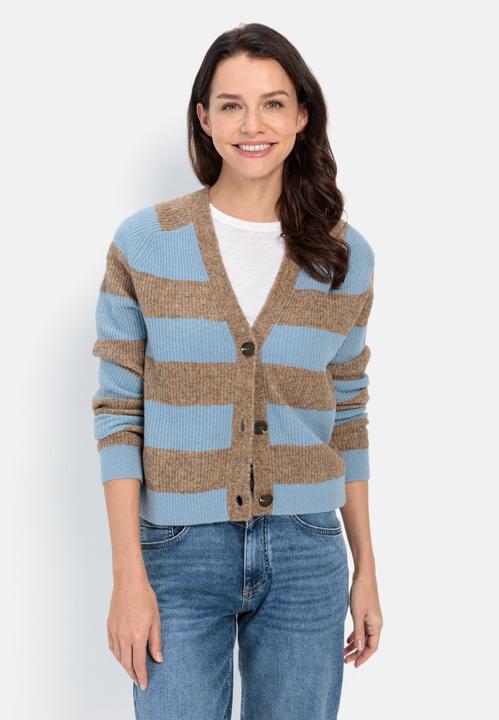 Immagine prodotto Camel Active Strickcardigan mit Streifenmuster (XL)