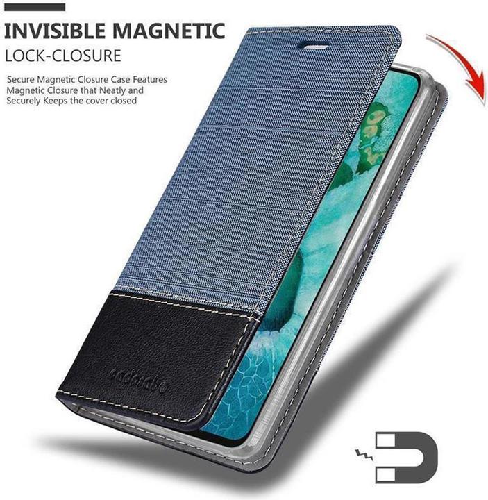 Produktbild Cadorabo Book Jeans Optik Cover (Honor View 30 Pro)