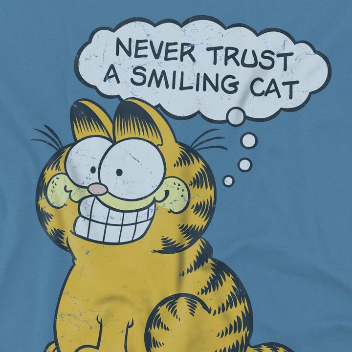 Immagine prodotto Garfield Maglietta Gatto Sorridente Uomo (XL)