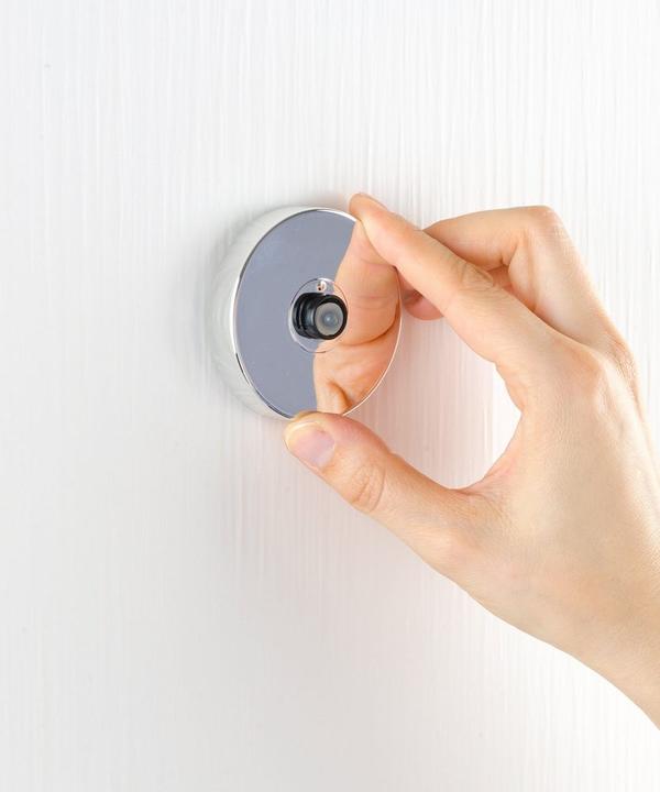 Produktbild Wenko WC-Garnitur Quadro silber Metall