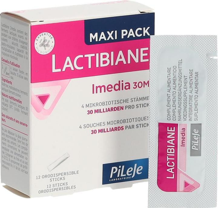 Immagine prodotto Lactibiane Bastoncini Imedia (12 Pezzo/i, 30 g)