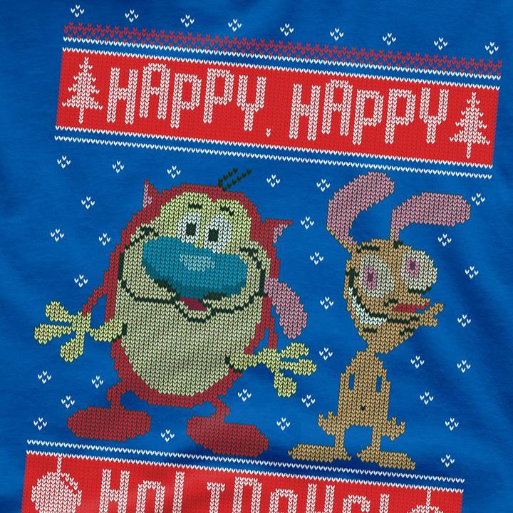 Produktbild Ren & Stimpy Happy Happy Holidays TShirt (4XL)