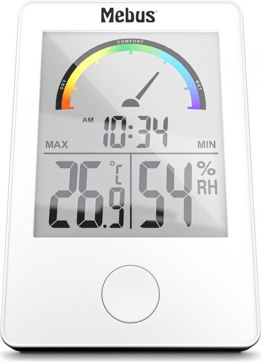 Mebus 11130 Thermo-Hygrometer weiss