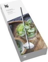 Produktbild WMF Cocktaillöffel Set Strohhalm Löffel 6tlg Löffel mit Strohhalm Edelstahl poliert (Barlöffel + Cocktailrührer)