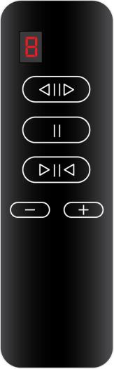 Produktbild Qubino Fernbedienung für Z-Wave-Rollläden + Shades remote controller (1 Stk.)