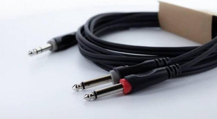 Produktbild Cordial 14877 Klinke Audio Y-Adapter (1x Klinkenstecker 6.3 mm (stereo) - 2x Kli (1.50 m)