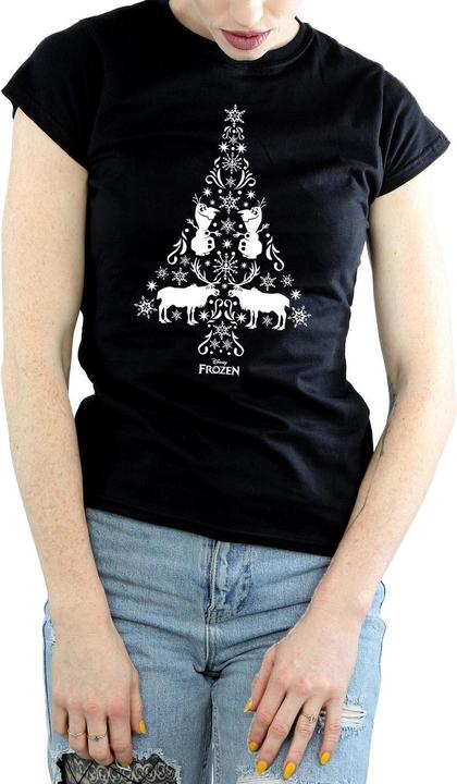 Immagine prodotto Disney Frozen Christmas Tree Maglietta Donna (L)