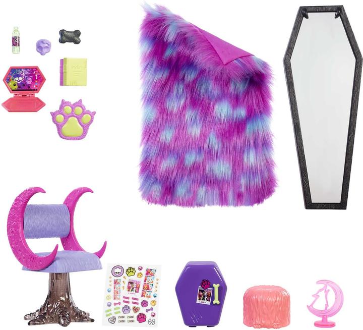 Productafbeelding Monster High Clawdeen Wolf Slaapkamer
