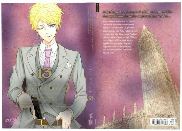 Produktbild Moriarty the Patriot 13 (Deutsch, Ryosuke Takeuchi, 2022)