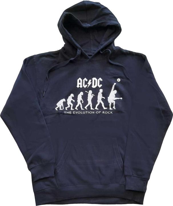 Actual product image AC/DC The Evolution of Rock pull-over hoodie (XL)