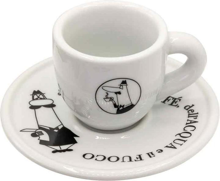 Immagine prodotto Bialetti Y0TZ033 Set di 4 tazze demitasse Carosello (50 ml, 4 x)