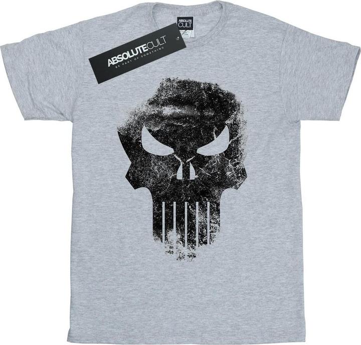 The Punisher Distrressed Skull TShirt Jungen