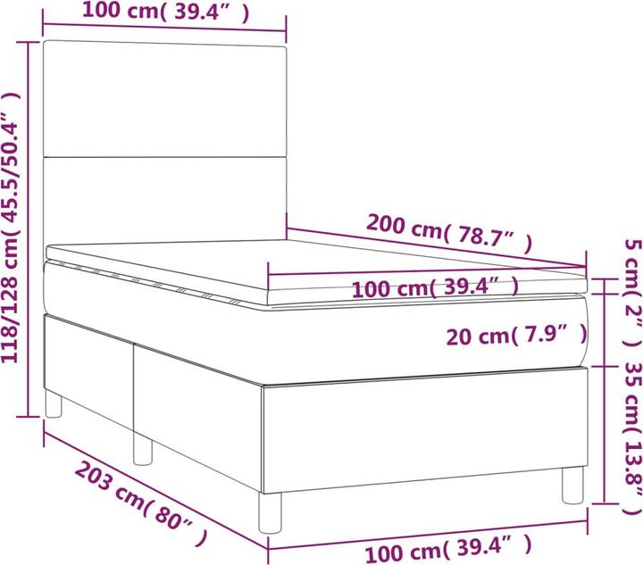 Produktbild VidaXL Anna (180 x 200 cm)