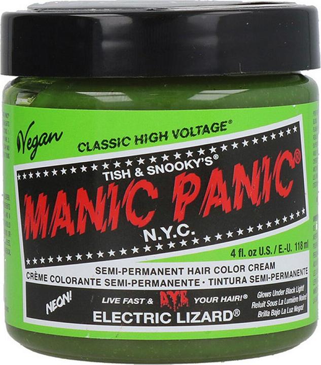 Immagine prodotto Skybound Electric Lizard Classic Creme Vegan Cruelty Free Verde Tintura Semipermanente per Capelli 118ml (Lucertola elettrica)