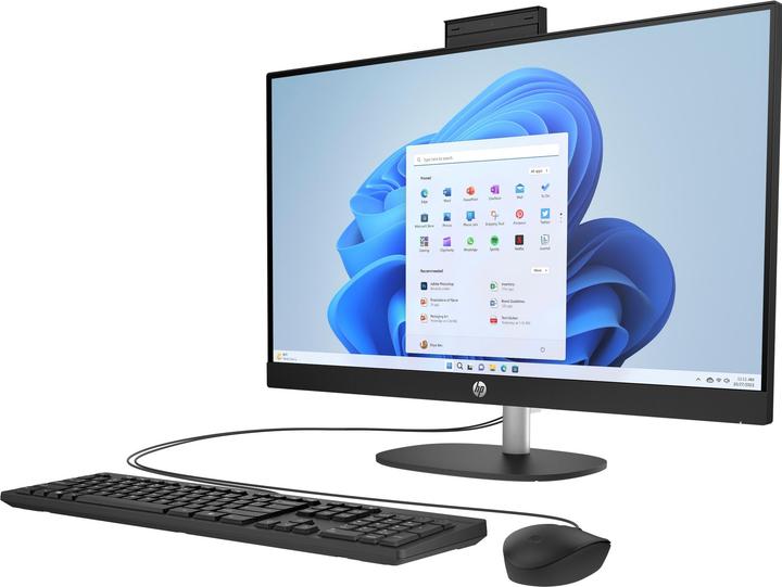 Produktbild HP AIO 27-cr0002nc/27"" IPS FHD AG/Core i3-1315U/16GB/1TB SSD/Intel Graphics/4xUSB/1xHDMI/RJ45/WI (Intel Core i3-1315U, 16 GB, 1000 GB, Intel UHD Graphics)