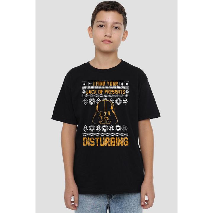 Produktbild Star Wars Lack Of Christmas Presents TShirt (140)