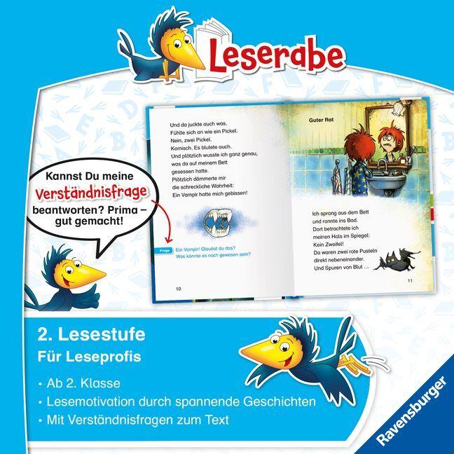 Actual product image Ravensburger Hilfe, ich bin ein Vampir! - Leserabe 2. Klasse - Erstlesebuch für Kinder ab 7 Jahren (German, Susan Niessen, 2022)