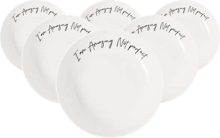 Produktbild Villeroy & Boch Multipack Statement Schale flach amazing not perfect - 6 Stück (18.70 cm, 0.37 l, 6 x)